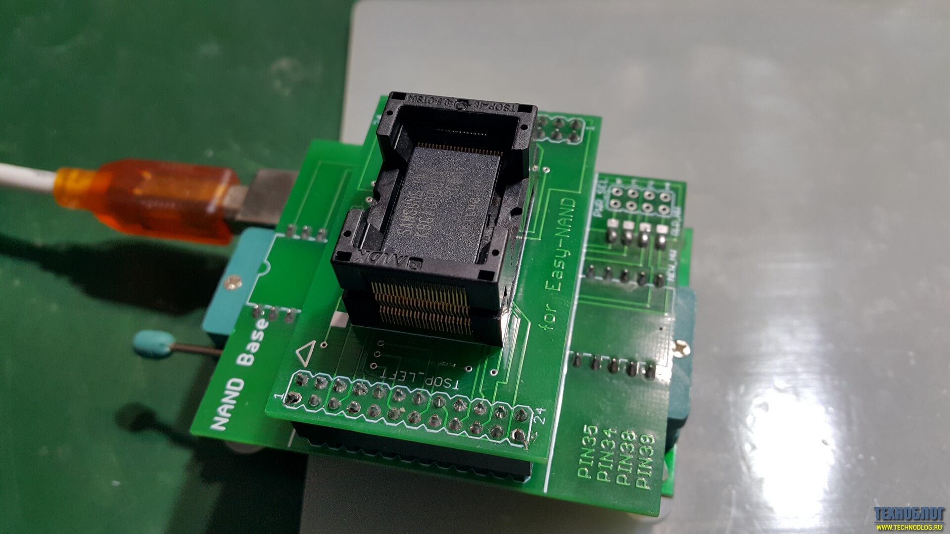 программатор для восстановления данных с NAND программатор для восстановления данных с NAND